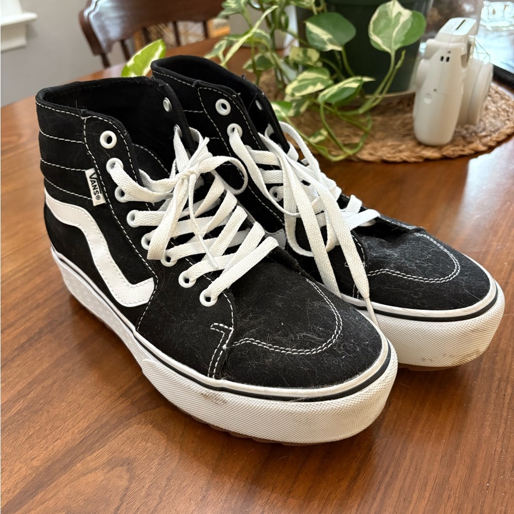 Vans platform high tops